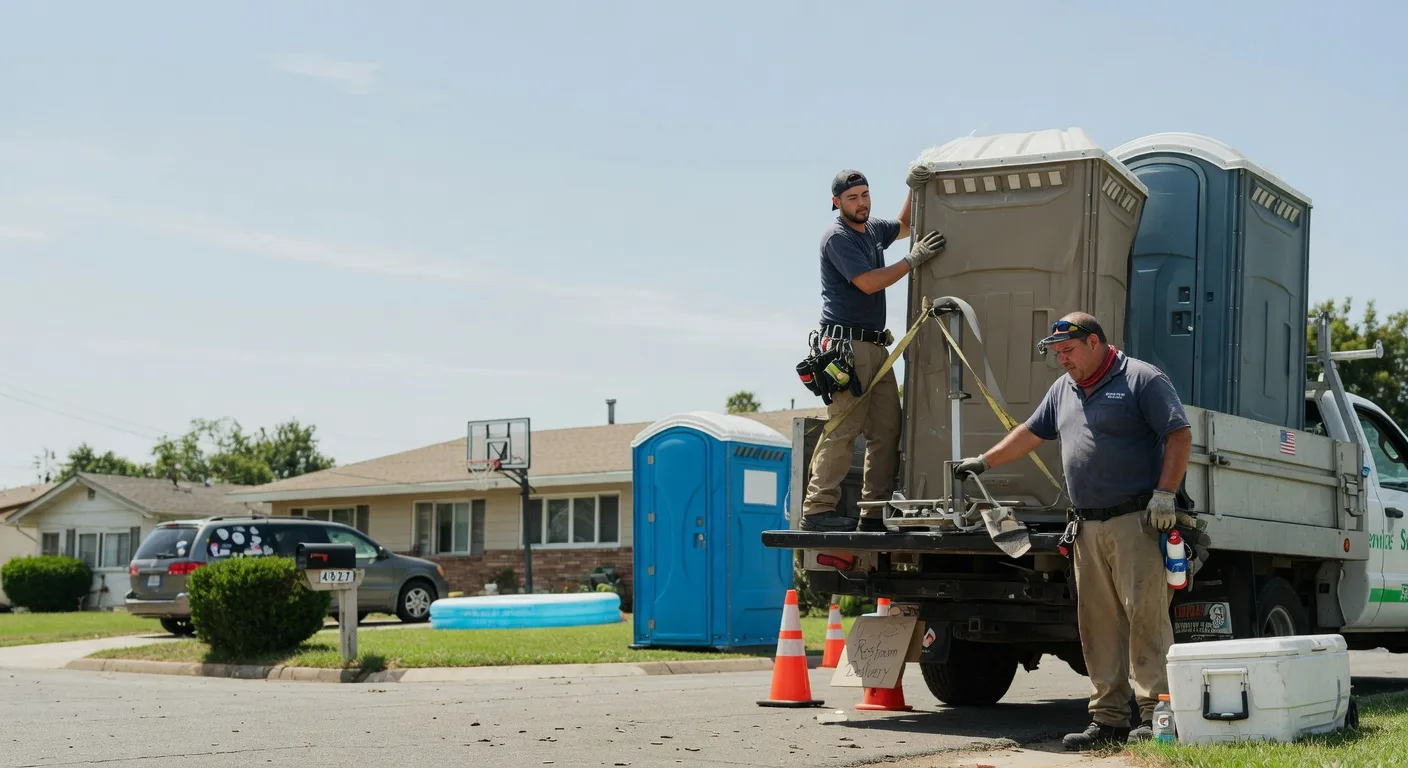 Porta Potty Rental in Douglass, KS near me